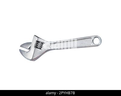 Wrench isolated on white background Stock Photo