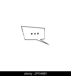Message, lines, layer geometric symbol simple logo vector Stock Vector