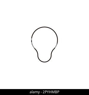 Lamp, line, textures geometric symbol simple logo vector Stock Vector