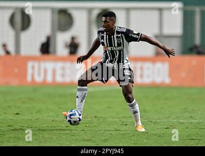 Belo Horizonte, Brazil, 03th May, 2023. Jemerson of Atletico Mineiro, during the match between Atletico Mineiro and Alianza Lima (PER), for the 3st round of Group G of Libertadores 2023, at Arena Independencia, in Belo Horizonte, Brazil on May 03. Photo: Gledston Tavares/DiaEsportivo/Alamy Live News Stock Photo