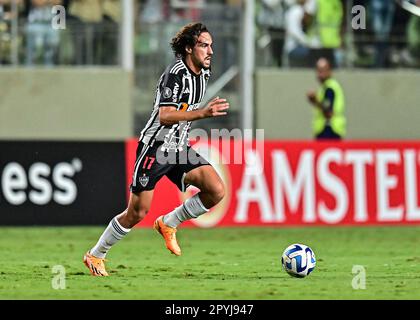 Belo Horizonte, Brazil, 03th May, 2023. Igor Gomes of Atletico Mineiro, during the match between Atletico Mineiro and Alianza Lima (PER), for the 3st round of Group G of Libertadores 2023, at Arena Independencia, in Belo Horizonte, Brazil on May 03. Photo: Gledston Tavares/DiaEsportivo/Alamy Live News Stock Photo