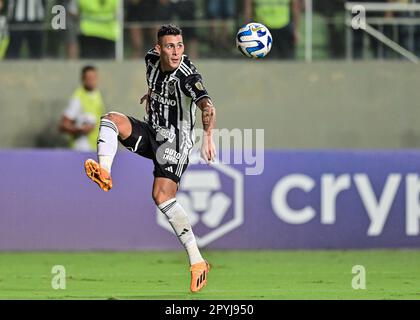 Belo Horizonte, Brazil, 03th May, 2023. Cristian Pavon of Atletico Mineiro, during the match between Atletico Mineiro and Alianza Lima (PER), for the 3st round of Group G of Libertadores 2023, at Arena Independencia, in Belo Horizonte, Brazil on May 03. Photo: Gledston Tavares/DiaEsportivo/Alamy Live News Stock Photo