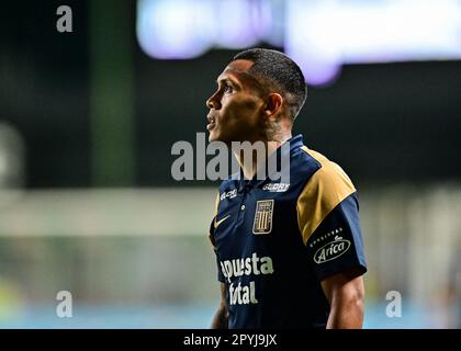 Belo Horizonte, Brazil, 03th May, 2023. Bryan Reyna of Alianza Lima, during the match between Atletico Mineiro and Alianza Lima (PER), for the 3st round of Group G of Libertadores 2023, at Arena Independencia, in Belo Horizonte, Brazil on May 03. Photo: Gledston Tavares/DiaEsportivo/Alamy Live News Stock Photo