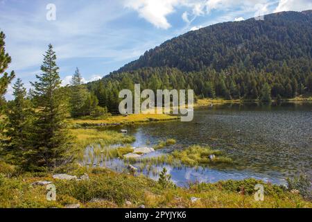 Landscape in Austian Alps, Austria Stock Photo