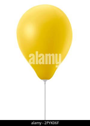 balloons on a on white background Stock Photo