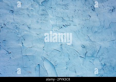 Grunge Blue concrete wall background texture Stock Photo