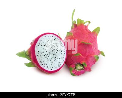 Dragon fruit isolated on white background Stock Photo