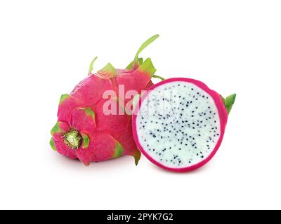 Dragon fruit isolated on white background Stock Photo