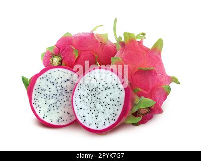 Dragon fruit isolated on white background Stock Photo