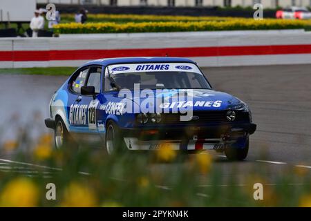 Jake Hill, Ford Capri 3 litre S, Gordon Spice Trophy, Final for Group 1 saloon cars that raced in the years 1970 to 1982, run with two twenty minute h Stock Photo