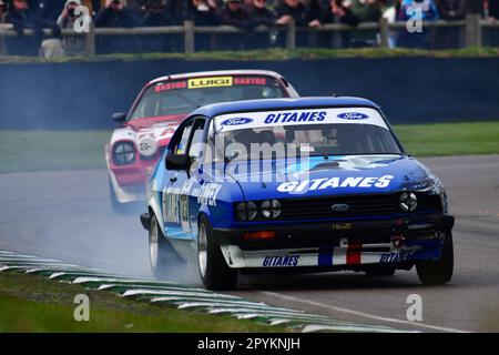 Jake Hill, Ford Capri 3 litre S, Gordon Spice Trophy, Final for Group 1 saloon cars that raced in the years 1970 to 1982, run with two twenty minute h Stock Photo