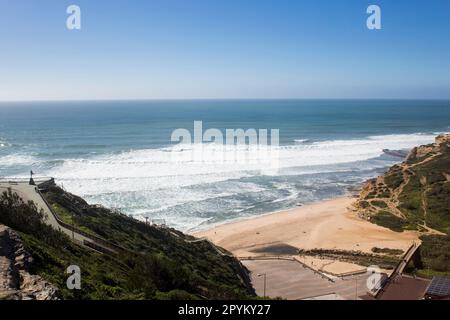 Ribeira d'Ilhas Ericeira Portugal Stock Photo