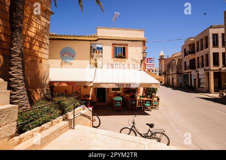 Bodega Can Barahona, - Can Manolo-, Ses Salines, comarca de Migjorn,Mallorca,Islas Baleares, Spain. Stock Photo