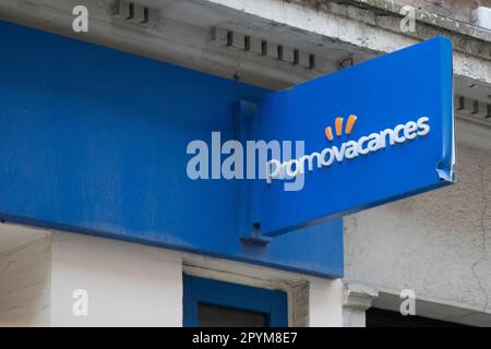 lyon , Aura France - 04 24 2023 : Promovacances logo storefront text brand sign front of office business French travel agency Stock Photo