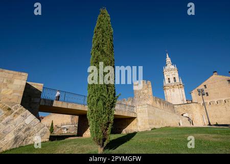 murallas medievales, El Burgo de Osma, Soria,  comunidad autónoma de Castilla y León, Spain, Europe Stock Photo