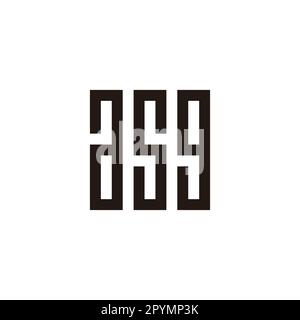 Letter K rectangles geometric symbol simple logo vector Stock Vector ...