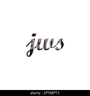 Letter jws connect geometric symbol simple logo vector Stock Vector