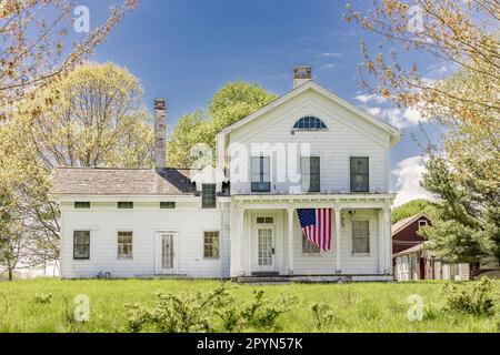 old farmhouse at 270 lumber lane, bridgehampton, ny Stock Photo