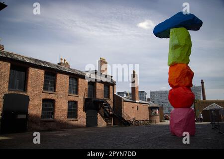 When is a Mountain a Liverpool Mountain? Stock Photo