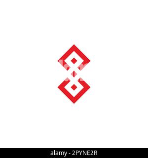 Letter G and A camera, squares geometric symbol simple logo vector Stock Vector