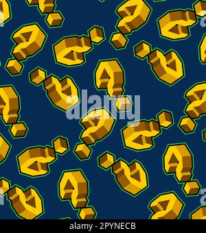3d punctuation marks Stock Vector