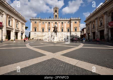 Piazza del Campidoglio, Rome, Italy Stock Photo