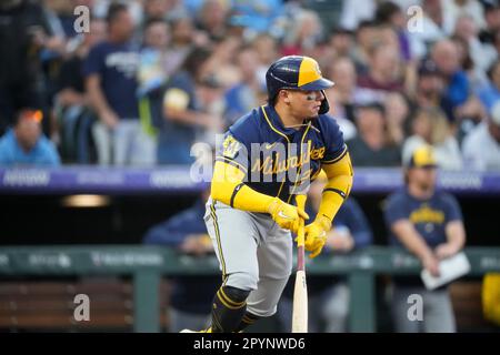 April 8, 2023: Milwaukee Brewers catcher William Contreras (24