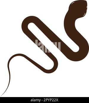 venomous snake icon vector illustration symbol design Stock Vector