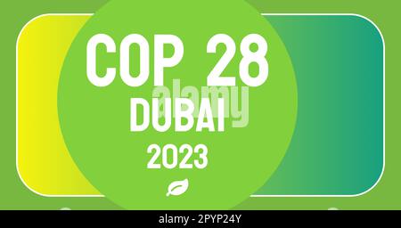COP 28 UAE. Annual United Nations climate change conference. Dubai, United  Arab Emirates. International climate summit banner. Emission reduction.  Global Warming. Vector illustration 27880169 Vector Art at Vecteezy