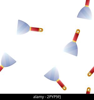 Instruments Seamless Pattern. Tools Illustration For Design And Web. Stock Vector