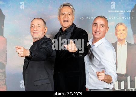 Rome, Italy. 4th May, 2023. Italian Singer Claudio Baglioni attends the  photocall for Tutti Su! Happy Birthday Claudio at Cinema Barberini on May  4th, 2023 in Rome, Italy. Credit: dpa/Alamy Live News