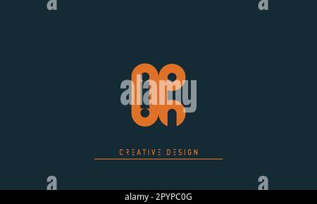Alphabet letters Modern Creative logo OR , RO Stock Vector