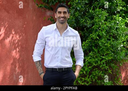 Rome, Italy. 04th May, 2023. Filippo Magnini attends the photocall of Rai tv program 'Per me' at Agriturismo La Cerquetta. (Photo by Mario Cartelli/SOPA Images/Sipa USA) Credit: Sipa USA/Alamy Live News Stock Photo