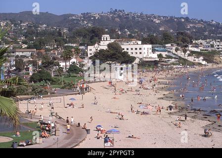 Laguna Beach Shoreline Stock Photo