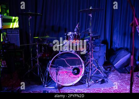 Belfast, Ireland, 4th May, 2023, Teesside Band Benefits, played The Deers Head in Belfast as part of their, UK and Ireland Tour Credit: Bonzo/Alamy Live News Stock Photo