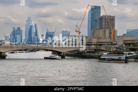 London Skyline and buildings, London UK 30th April 2023 Stock Photo