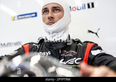 Motorsports: 6 Hours of Spa Francorchamps, Porsche Penske Motorsport (#5), Dane Cameron (USA) Stock Photo