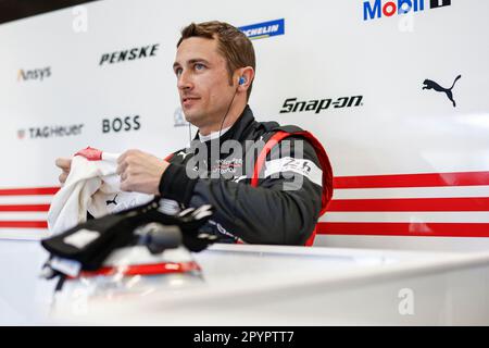 Motorsports: 6 Hours of Spa Francorchamps, Porsche Penske Motorsport (#5), Dane Cameron (USA) Stock Photo