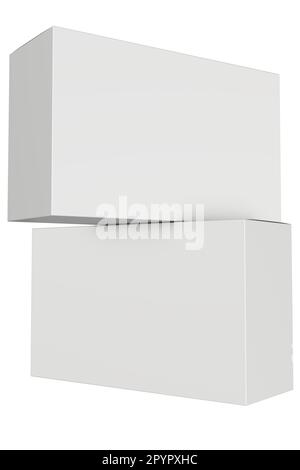 Realistic 3D Rendering Mockup Template Stock Photo