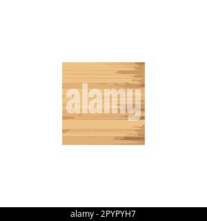 Wooden planks, background geometric symbol simple logo vector Stock Vector