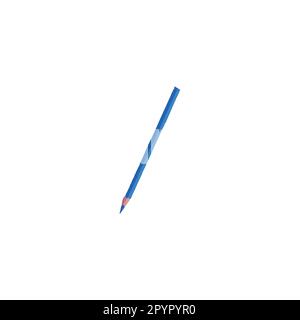Pencil color, illustration geometric symbol simple logo vector Stock Vector