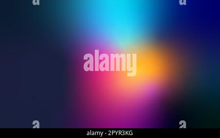 Abstract neon gradient blurry background design. Vector illustration Stock Vector