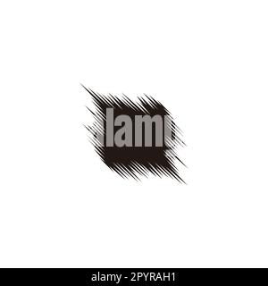 Decoration, correct, textures geometric symbol simple logo vector Stock Vector
