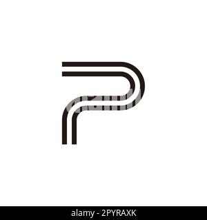 letter s linked loop curve line logo vector Stock Vector Image & Art ...