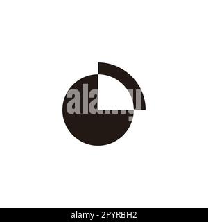 Clock and diamond geometric symbol simple logo vector Stock Vector