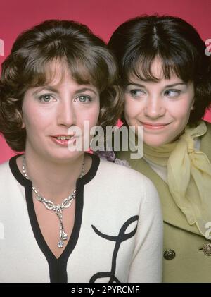 Penny Marshall and Cindy Williams Circa 1980's Credit: Ralph Dominguez ...