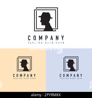 Clothing Designer logo template vector icon element of industrial theme for business and company Stock Vector