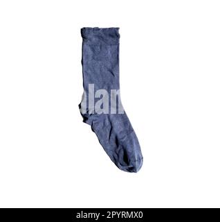 Crumpled socks isolated on white background. Stock Photo