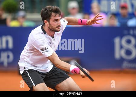 Pedro Martinez (Spain). Argentina Open 2023 Stock Photo