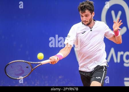 Pedro Martinez (Spain). Argentina Open 2023 Stock Photo